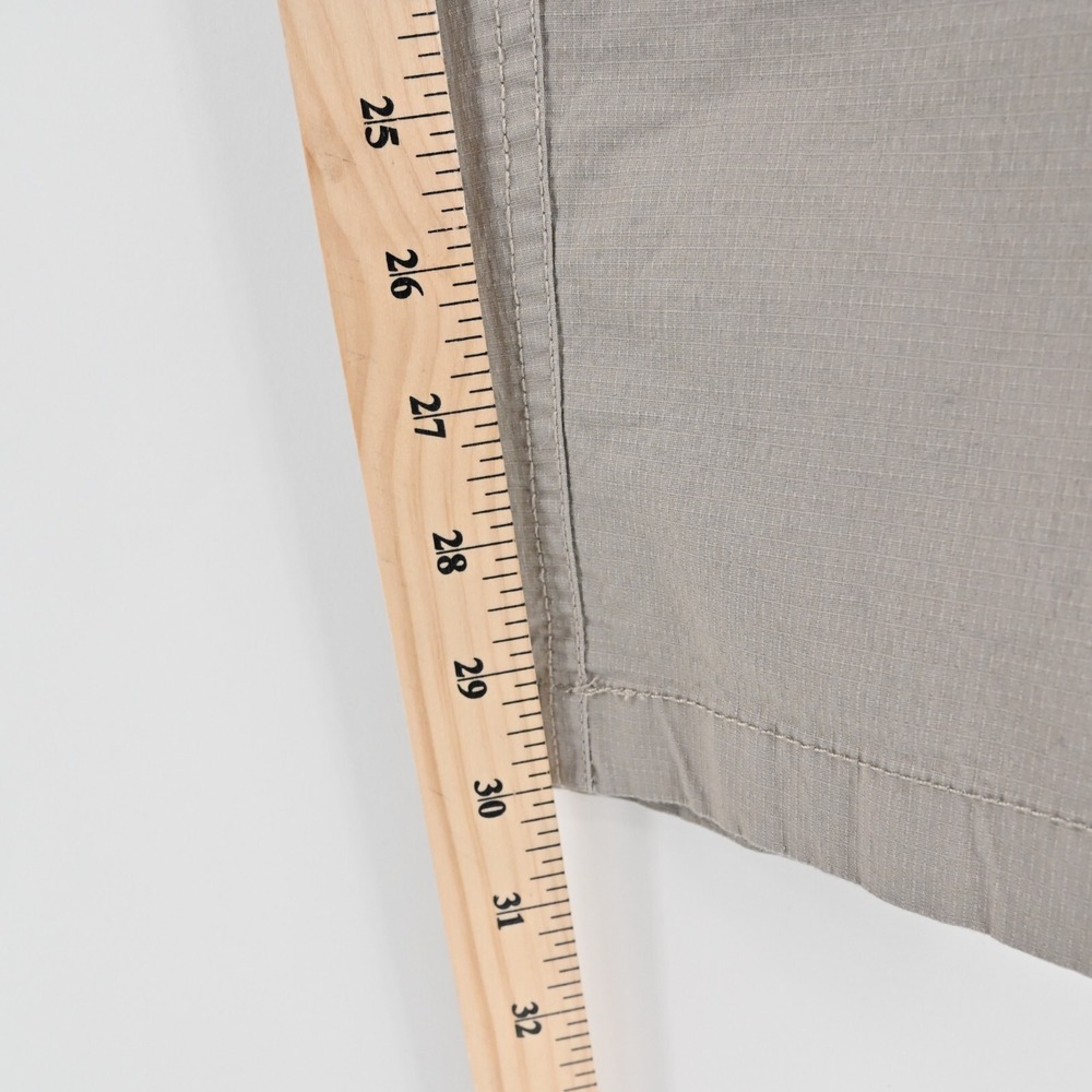 Vuori Climber Sesame Ripstop Pants Mens Size S Drawstring Zip Pocket Slim Fit - Picture 5 of 10